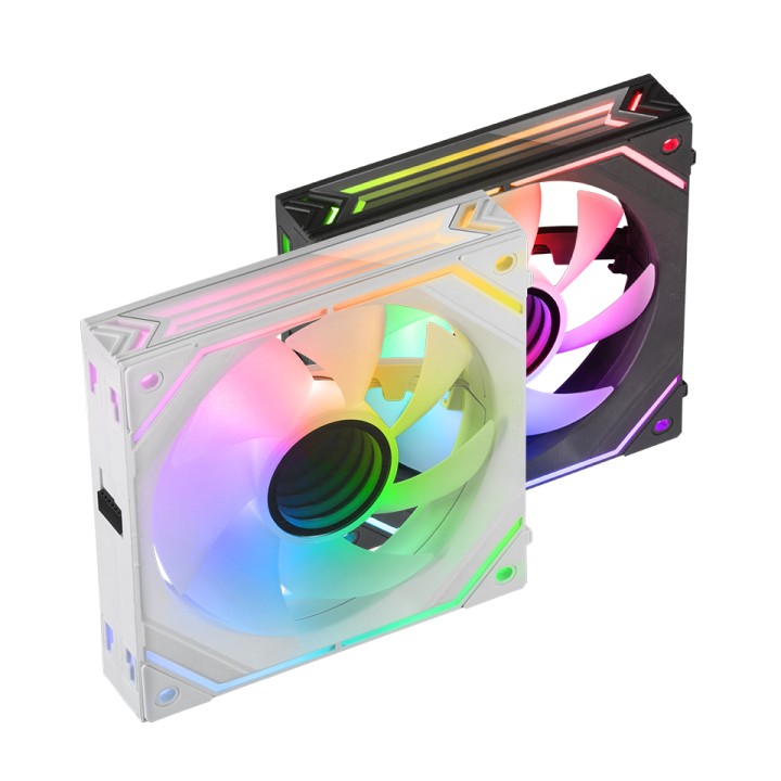 Ventilador Mars Gaming ARGB 120mm Blanco(MFLINKFINITYW)