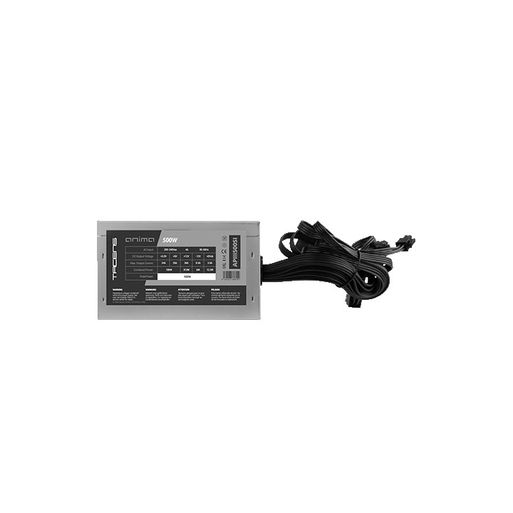 Fuente TACENS ATX 500W 120mm Plata (APIII500SI)