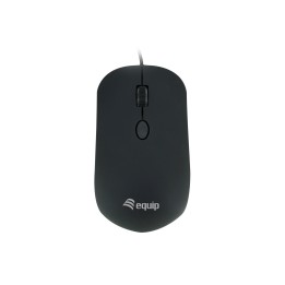 Ratón EQUIP Life Comfort USB-A 1000dpi Negro (EQ245114)