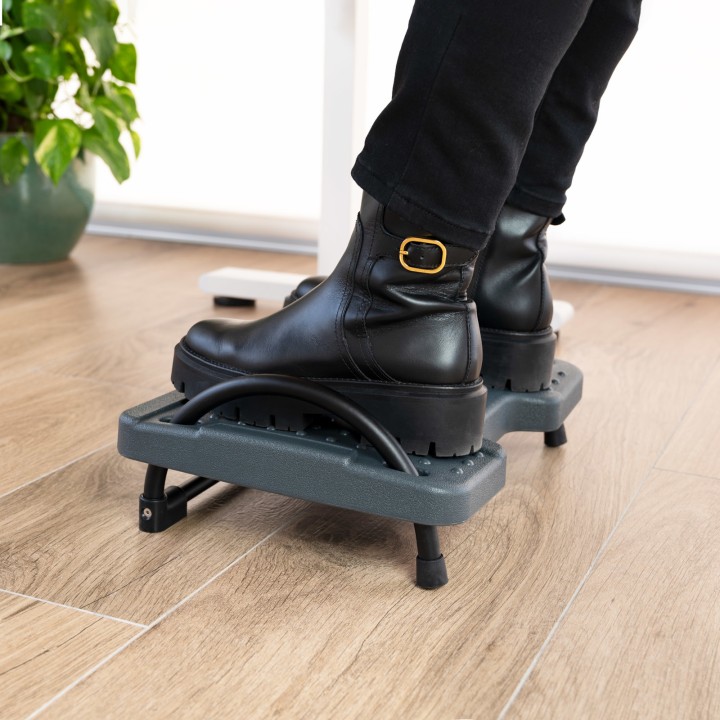 Reposapies TOOQ Ajustable Confort Gris (TQFR0601-G)