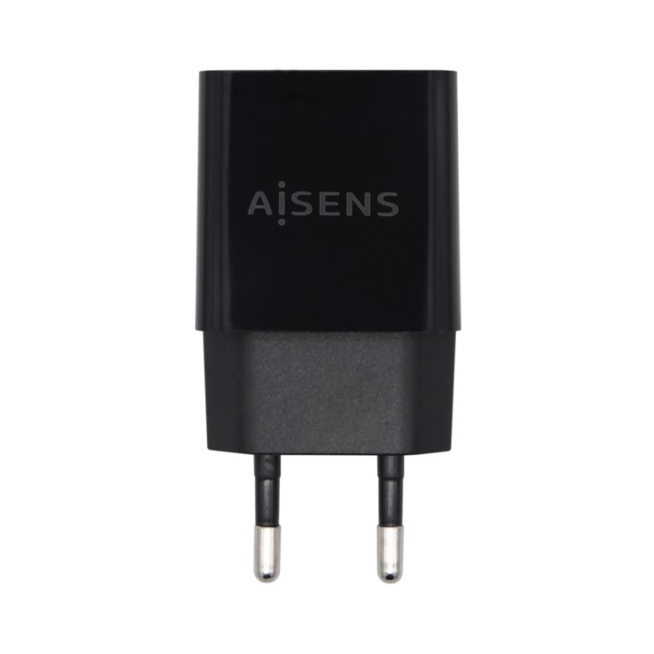 Cargador de Pared AISENS 10W 1xUSB-A Negro (A110-0527)