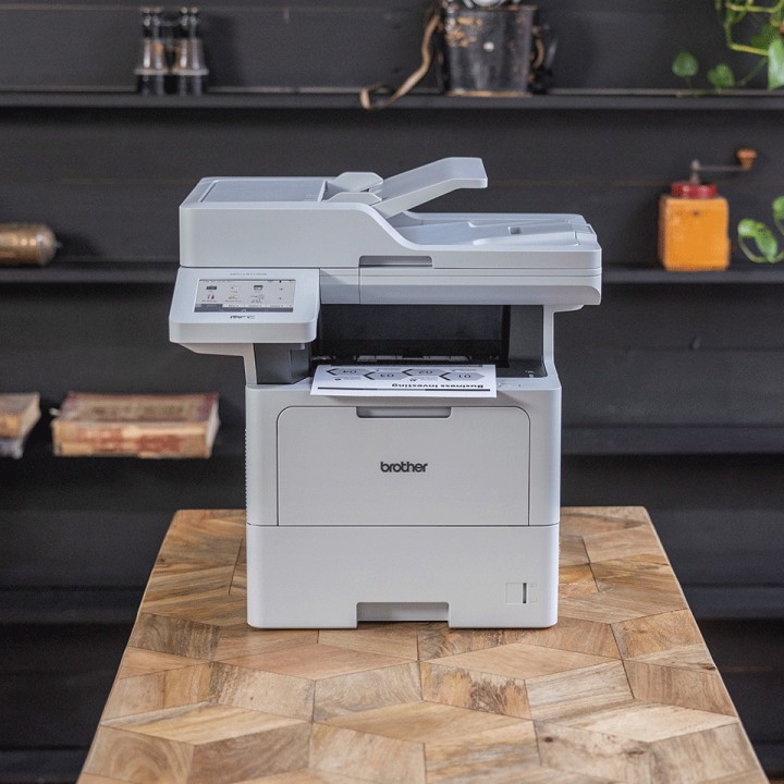 Multif BROTHER Láser A4 B/N Dúplex Blanca (MFC-L6710DW)