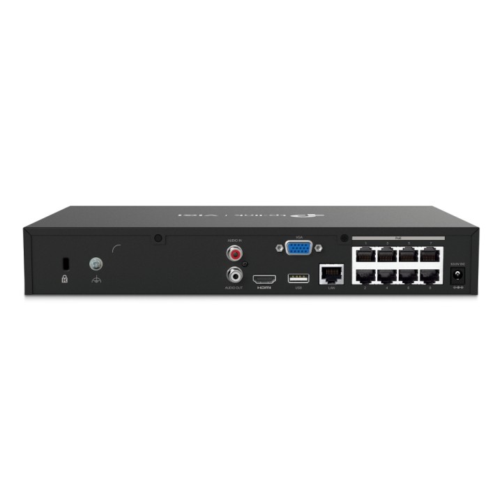Vídeograbador TP-Link H.265+ 8Ch PoE (VIGI NVR1008H-8P)