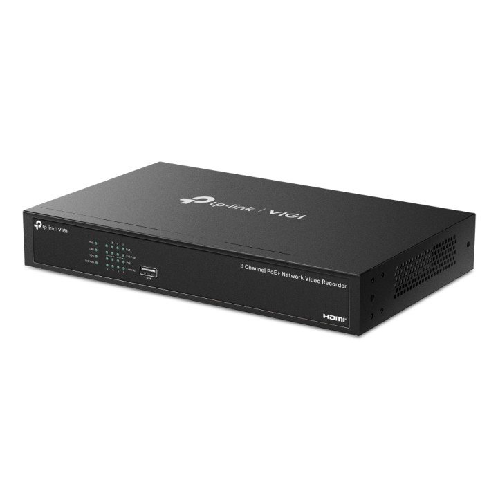 Vídeograbador TP-Link H.265+ 8Ch PoE (VIGI NVR1008H-8P)