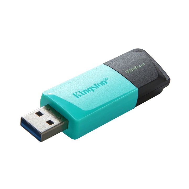 Pendrive Kingston 256Gb USB-A Neg/Turquesa (DTXM/256GB)