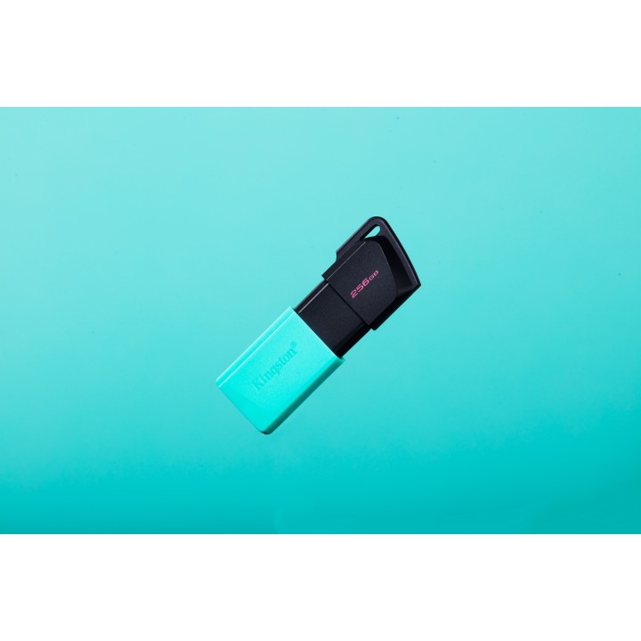 Pendrive Kingston 256Gb USB-A Neg/Turquesa (DTXM/256GB)