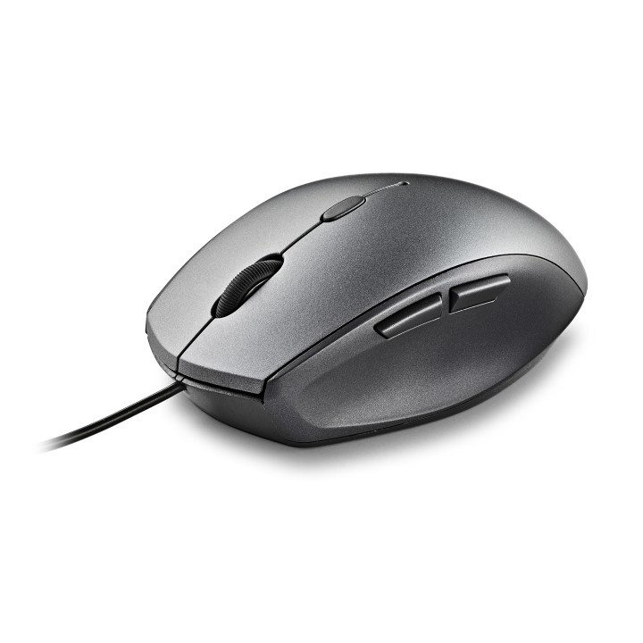 Ratón NGS Ergonómico Óptico USB 1600dpi Gris (MOTHGRAY)