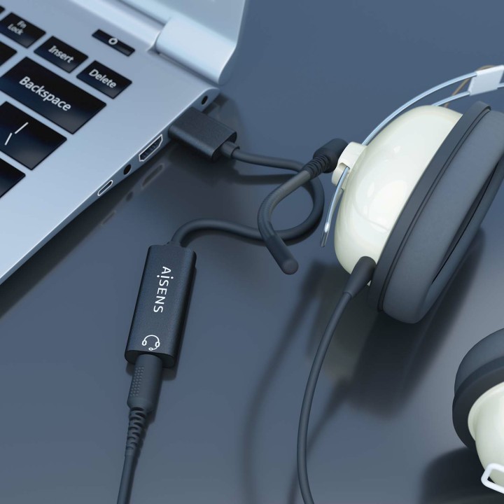 Tarjeta de Sonido AISENS USB/M-3.5mm/H (A106-0770)