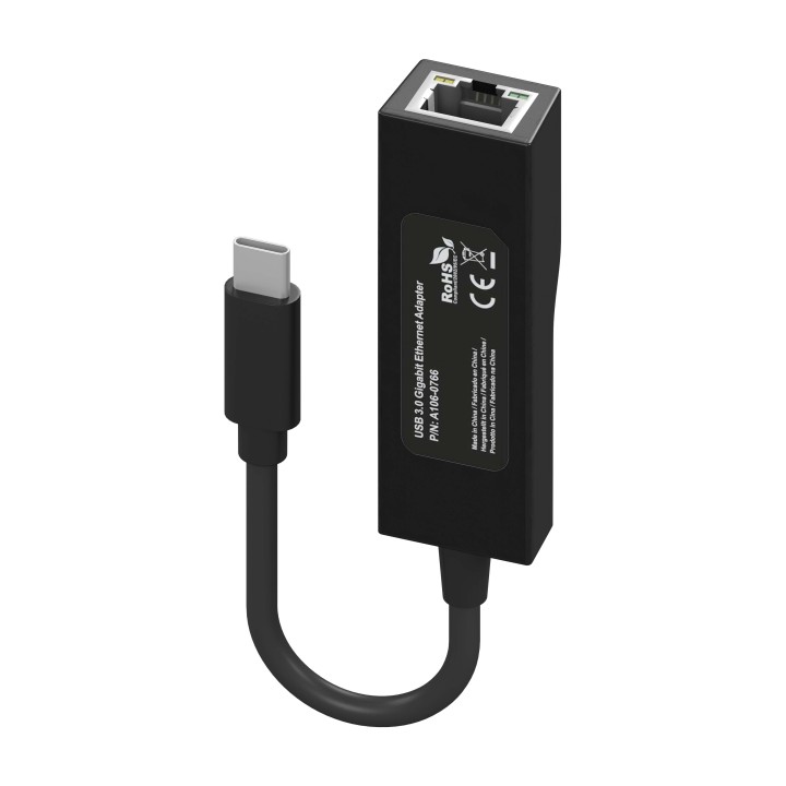 Adaptador AISENS USB-C/M a RJ45/H 11cm Negro(A109-0765)