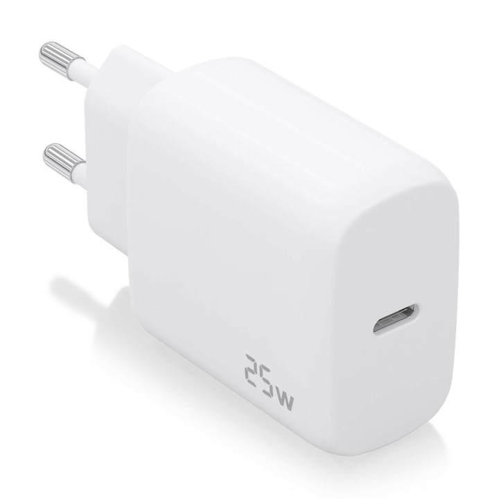Cargador de Pared AISENS 1xUSB-C 25W Blanco (A110-0756)