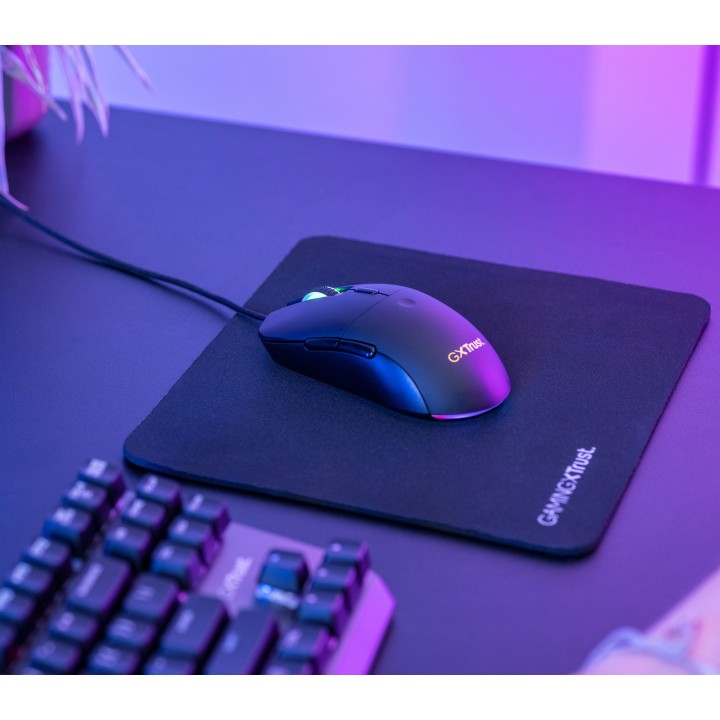 Ratón Gaming Trust GTX981 Redex RGB USB-A Negro (24634)