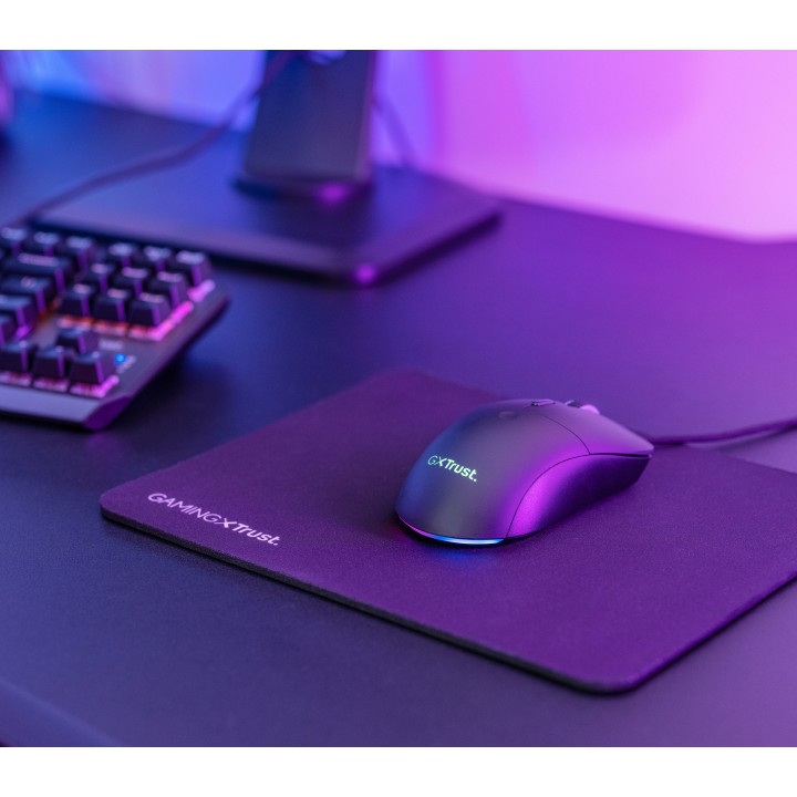 Ratón Gaming Trust GTX981 Redex RGB USB-A Negro (24634)