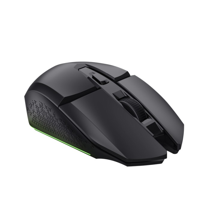 Ratón Gaming Trust GTX110 Felox RGB RF Negro (25037)
