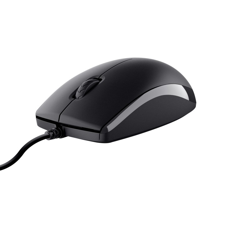 Teclado+Ratón Trust Primo USB-A 1.8m Negro (23972)