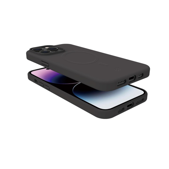 Funda CELLY iPhone 15 Pro Max Negra (CROMOMAG1056BK)