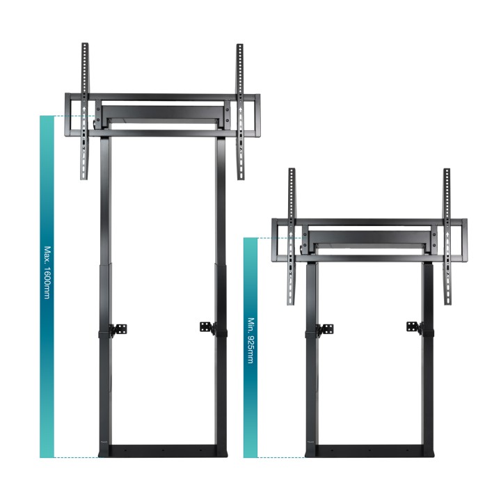 Soporte Fijo TOOQ Suelo/Pared 55-100" Negro (FS2280M-B)