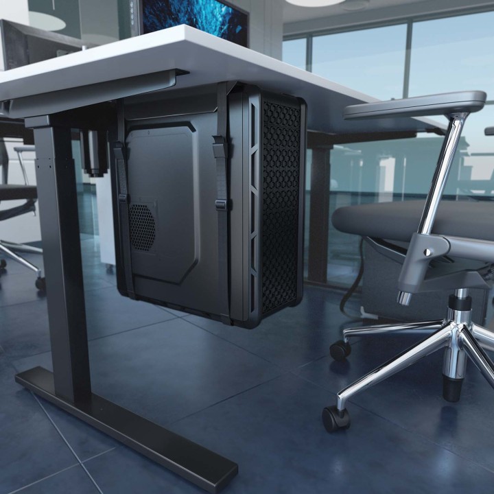 Soporte Bajomesa CPU AISENS hasta 10Kg (MPC07-209)