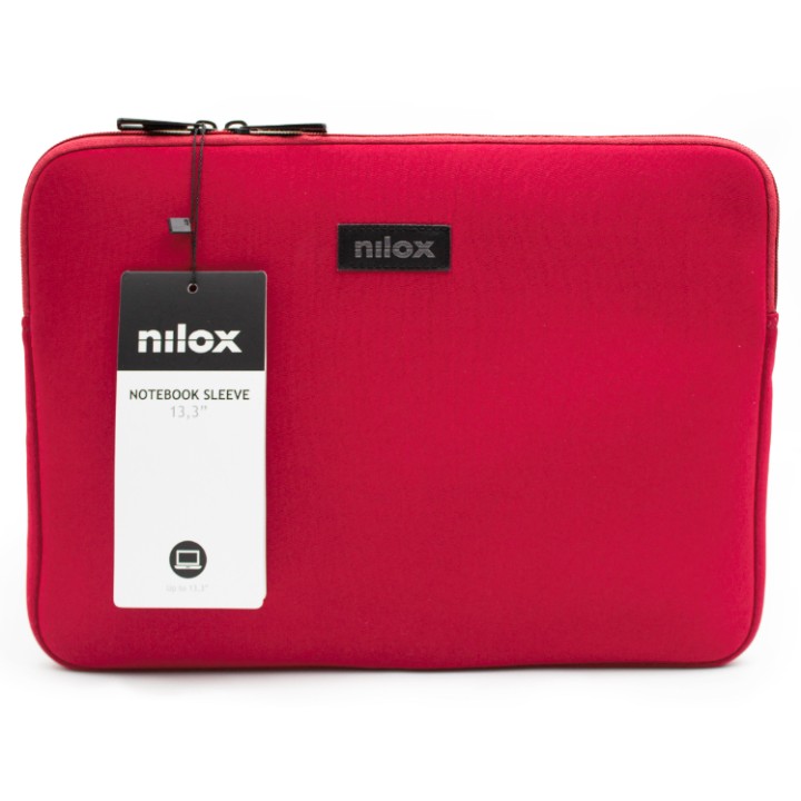 Funda NILOX 13.3" Neopreno Roja (NXF1304)