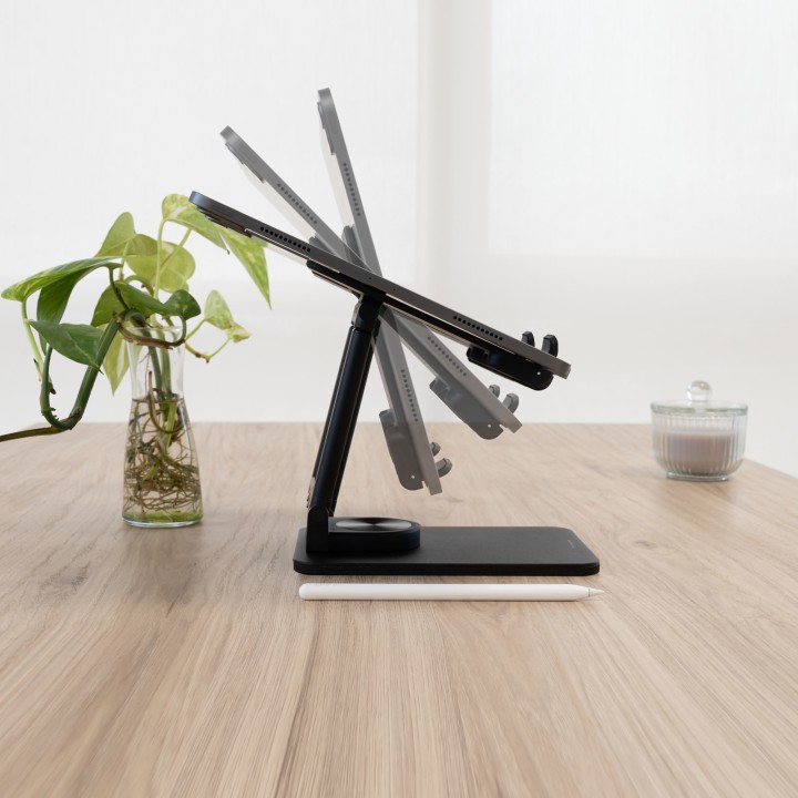 Soporte Plegable TooQ 12.9" Negro (PH-HERMES-HALLEY)