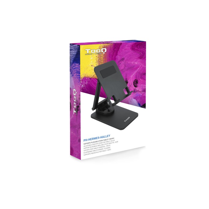 Soporte Plegable TooQ 12.9" Negro (PH-HERMES-HALLEY)