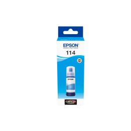 Botella Tinta Epson EcoTank 114 Cian 70ml (C13T07B240)