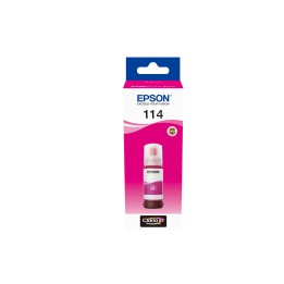 Botella de Tinta Epson 114 Magenta 70ml (C13T07B340)