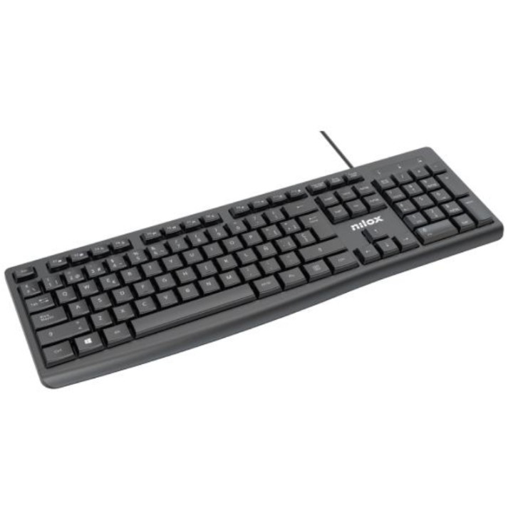 Teclado NILOX USB 1.5m Español Negro (NXKBE000013)