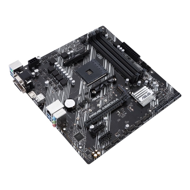 ASUS PRIME A520M-A II/CSM: (AM4) 4DDR4 VGA HDMI mATX