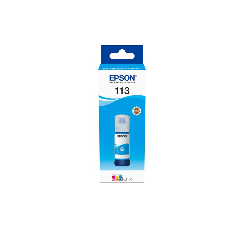 Tinta Epson EcoTank 113 Cian 70ml (C13T06B240)