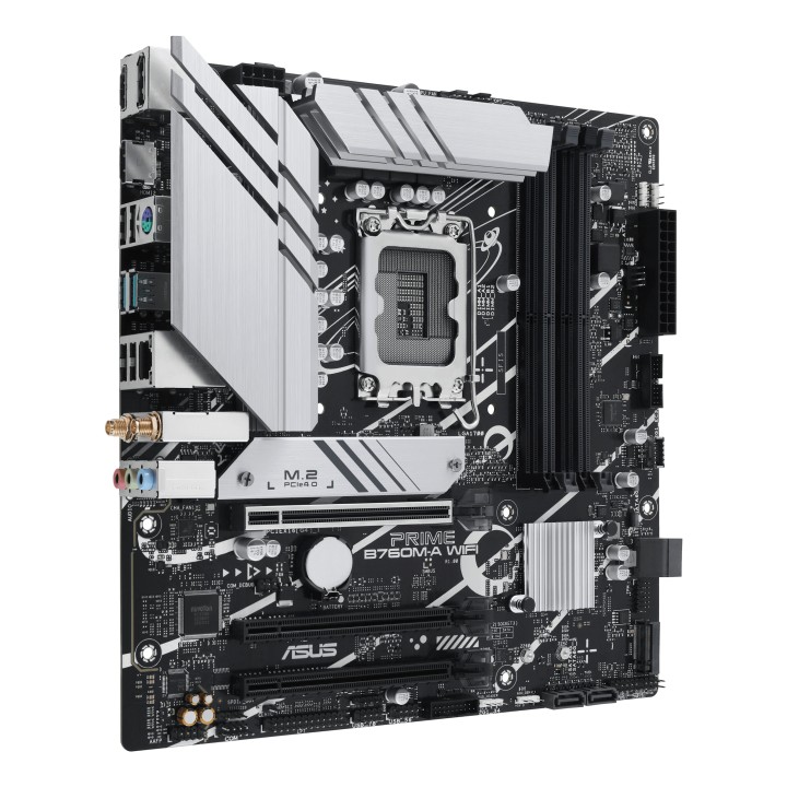 ASUS PRIME B760M-A WIFI: (1700) 4DDR5 HDMI DP mATX WiFi