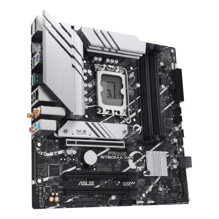 ASUS PRIME B760M-A WIFI: (1700) 4DDR5 HDMI DP mATX WiFi