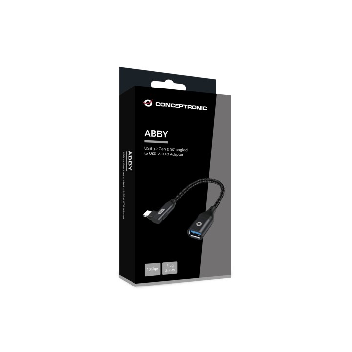 Adaptador CONCEPTRONIC USB-C/M a USB-A/H (ABBY19B)