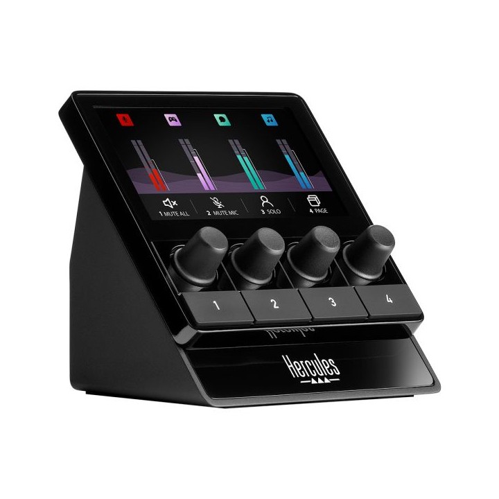 Controlador Audio HERCULES Stream 100 Negro (4780933)