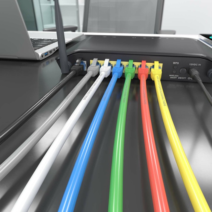 Cable AISENS RJ45 Cat.6 UTP CCA 30cm Blanco (A135-0816)