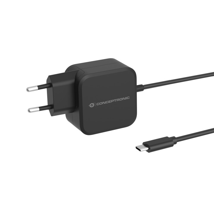 Cargador Pared CONCEPTRONIC 67W +Cable Usb-C (OZUL04BE)