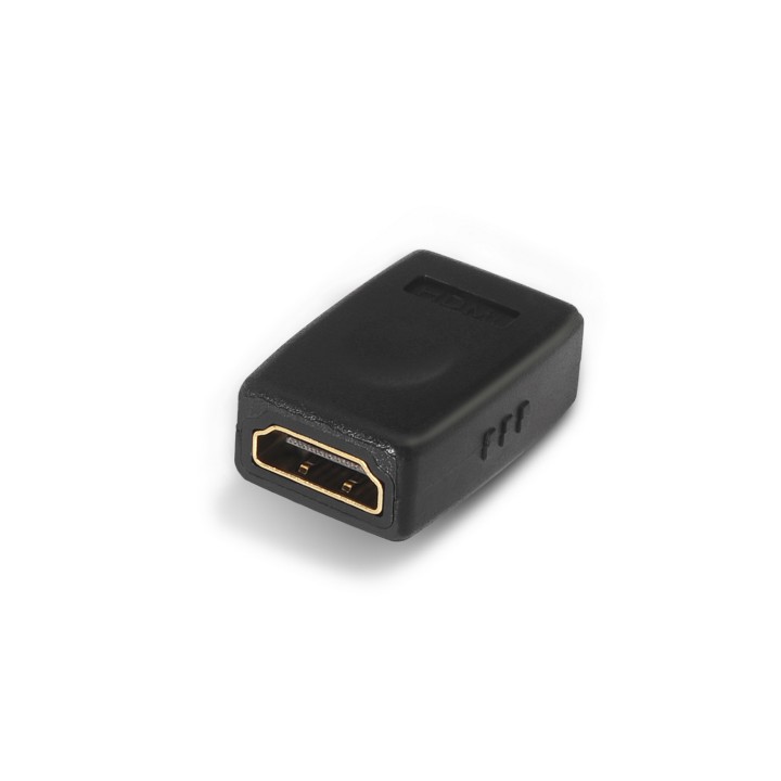 Adaptador AISENS HDMI A/H a HDMI A/H Negro (A121-0123)