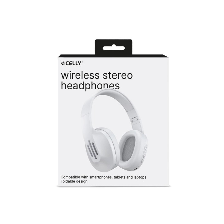 Auriculares CELLY Bluetooth Blancos (FLWBEATWH)