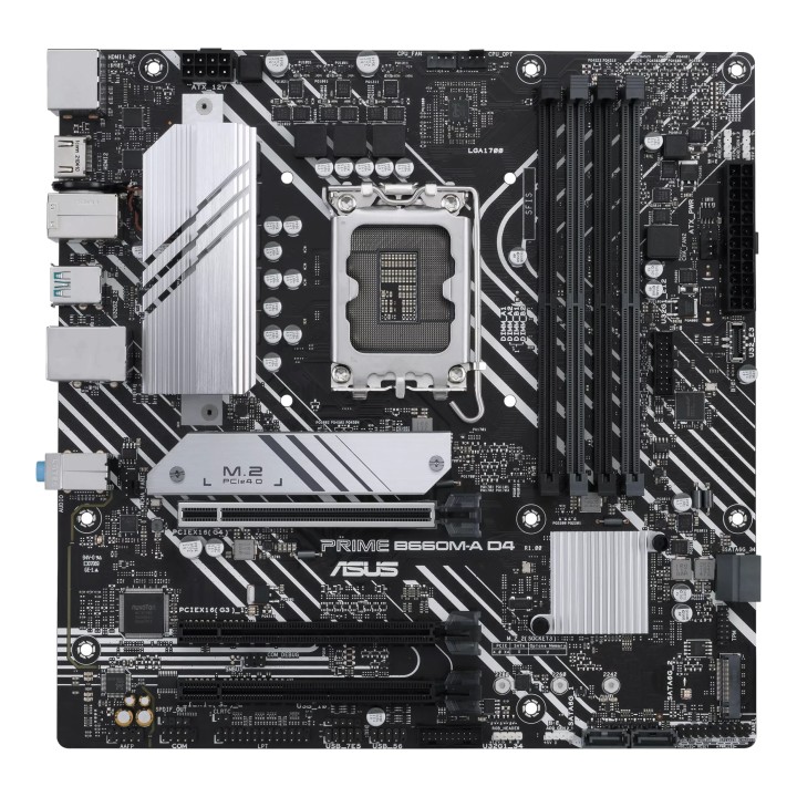 ASUS PRIME B660M-A D4-CSM: (1700) 4DDR4 HDMI DP mATX