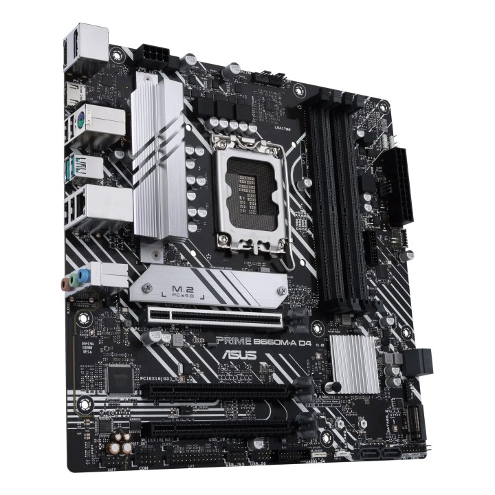 ASUS PRIME B660M-A D4-CSM: (1700) 4DDR4 HDMI DP mATX