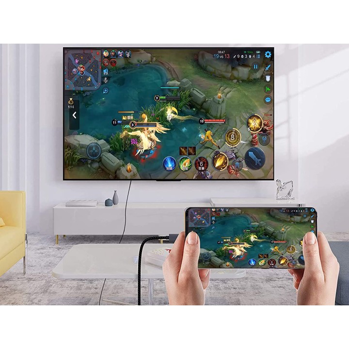 Cable CONCEPTRONIC USB-C/M a HDMI/M 2m Gris (ABBY10G)