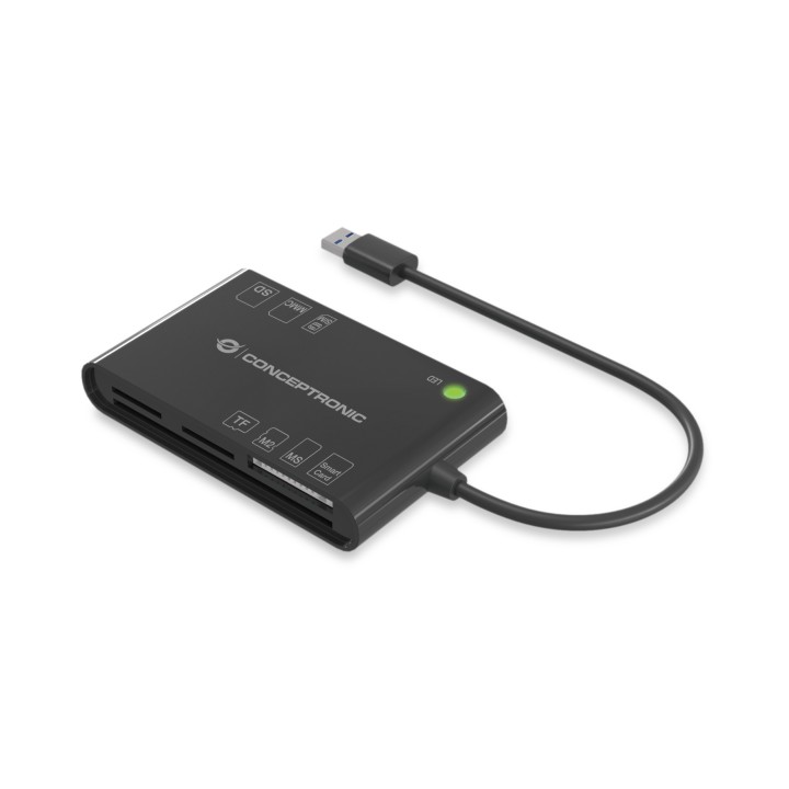 Lector Tarjetas CONCEPTRONIC 7 en 1 USB 2.0 (BIAN01B)