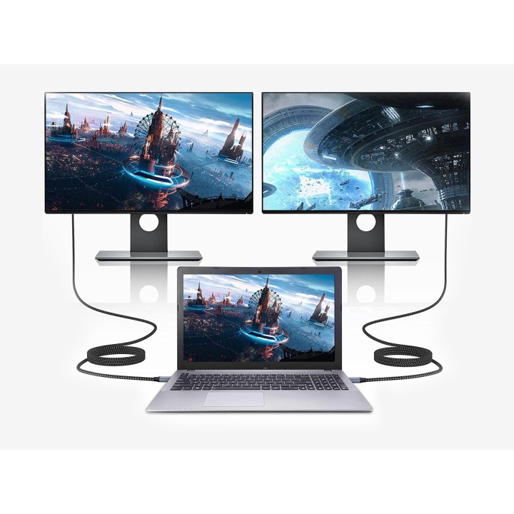 Cable CONCEPTRONIC USB-C/M a HDMI/M 2m Gris (ABBY10G)