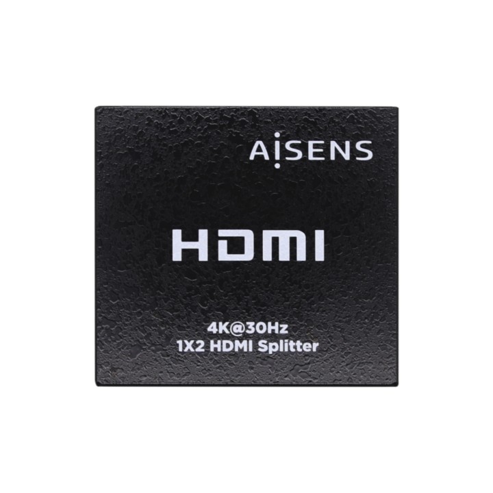 Splitter AISENS 4K UHD 3D 2xHDMI Out Negro (A123-0506)