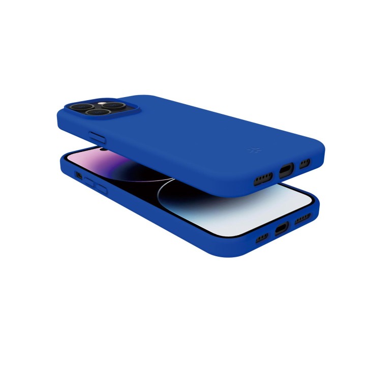 Funda CELLY Cromo iPhone 15 Pro Max Azul (CROMO1056BL)