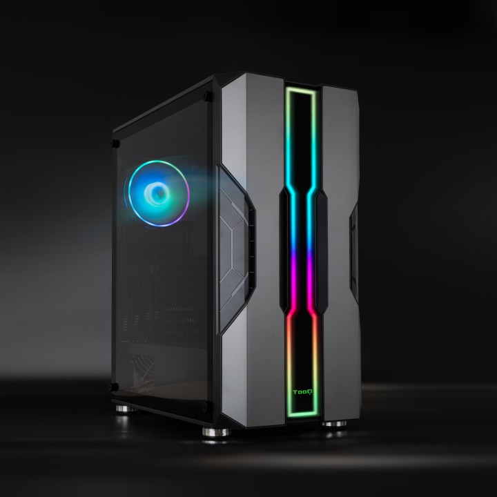 Caja Gaming TooQ Biohazard USB ATX Negra (TQGCC103-B)