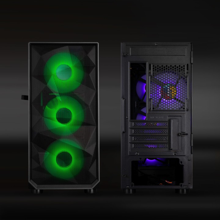 Caja TooQ Seizure mATX Mini-ITX Negra (TQGCC901-B)