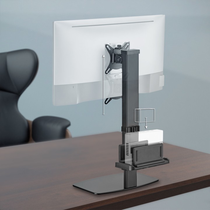 Soporte Mesa AISENS 17"-32" Gira/Inclina (DT32TSR-165)