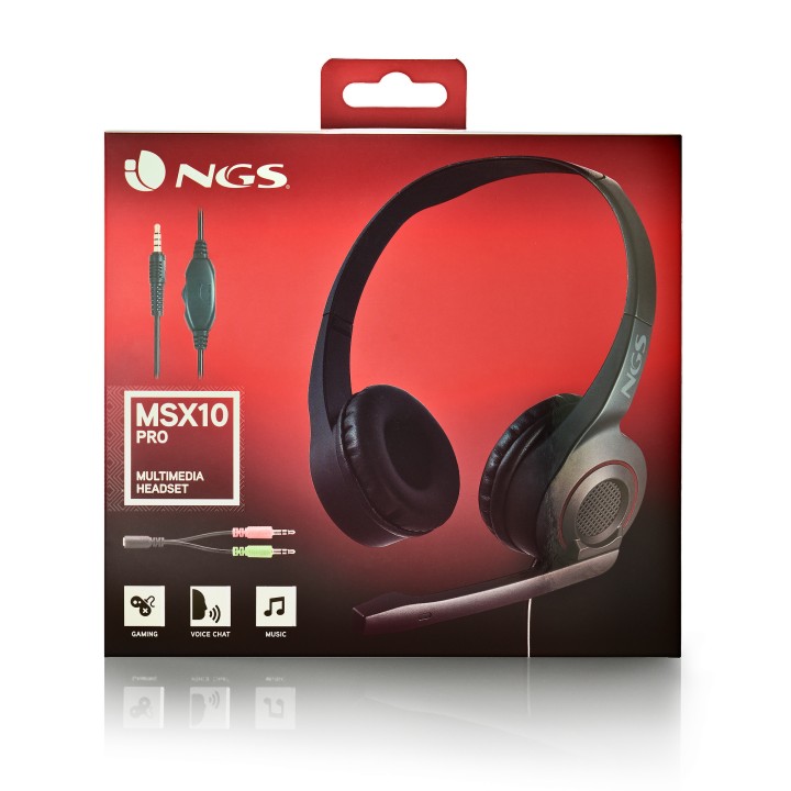 Auric+Micro Gaming NGS 3.5mm Negros (MSX10PRO)