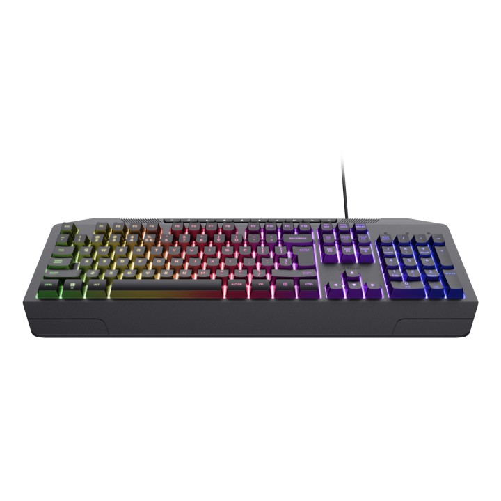 Teclado Gaming Trust GTX836 Evocx RGB USB Negro (24998)