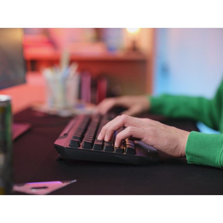 Teclado Gaming Trust GTX836 Evocx RGB USB Negro (24998)